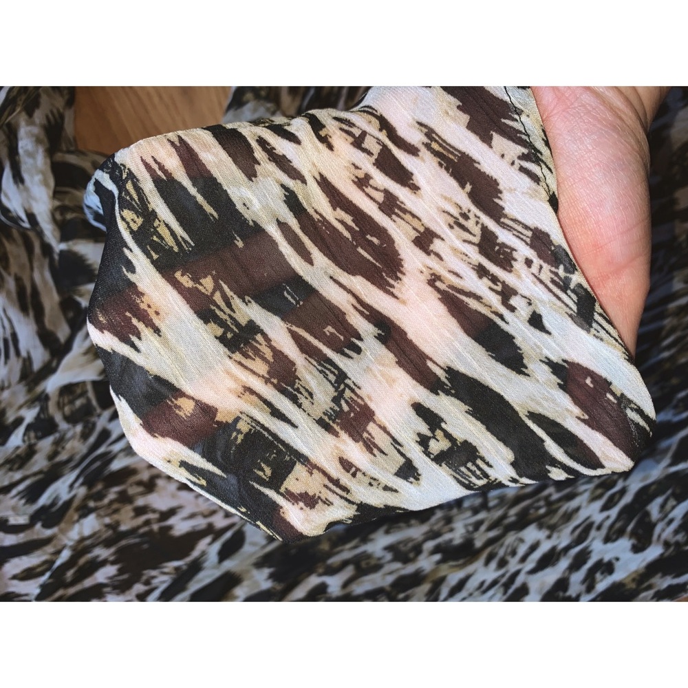 JM Collection || Sheer Cardigan - Picture 4 of 4